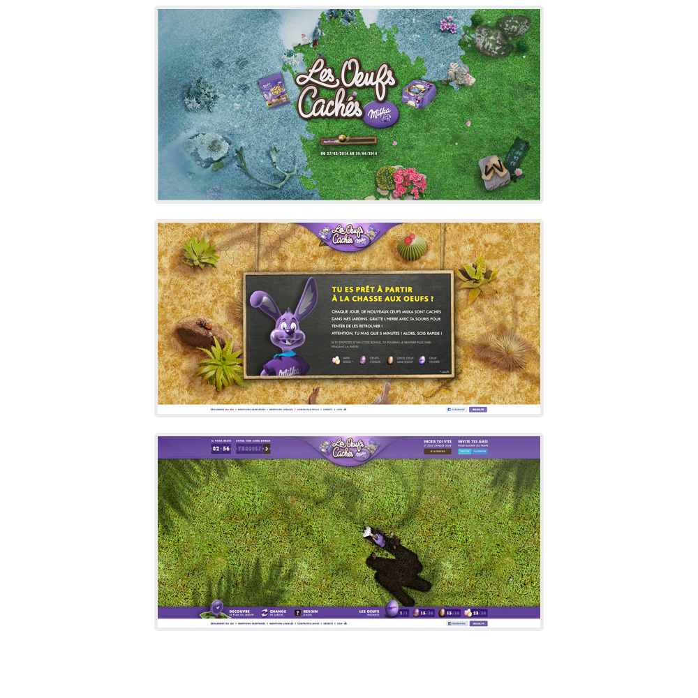 Milka - Les oeufs cachés